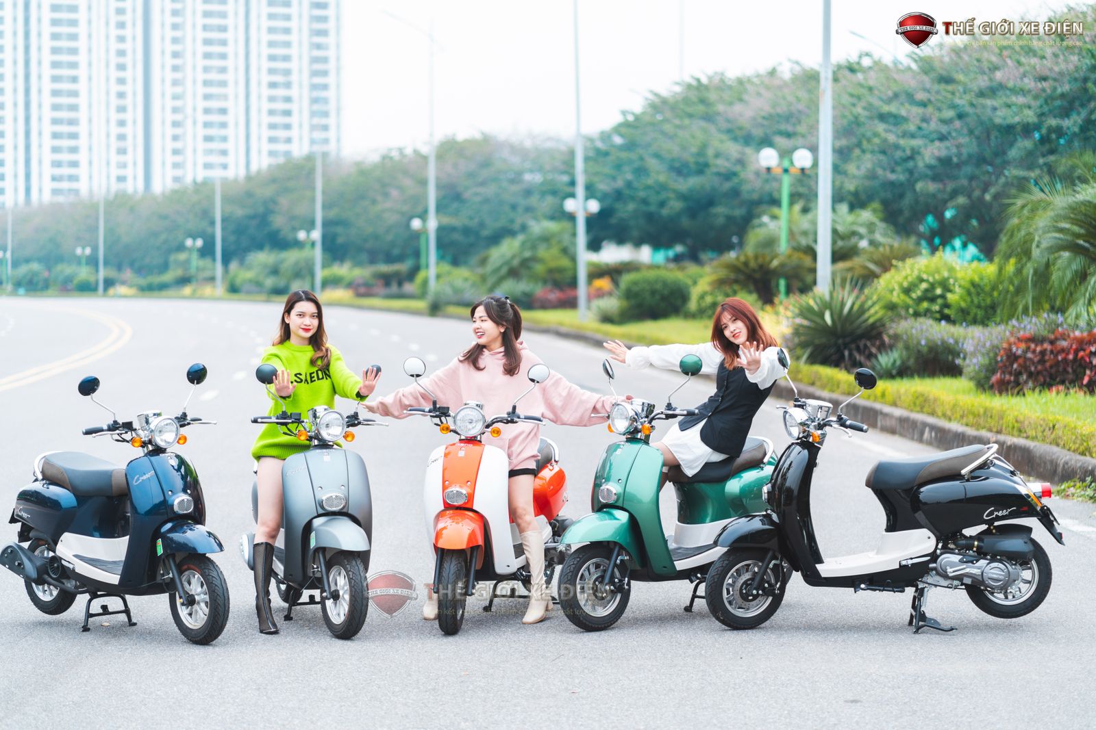 Khám phá thiết kế thời trang và hiện đại của xe 50cc Dibao Creer