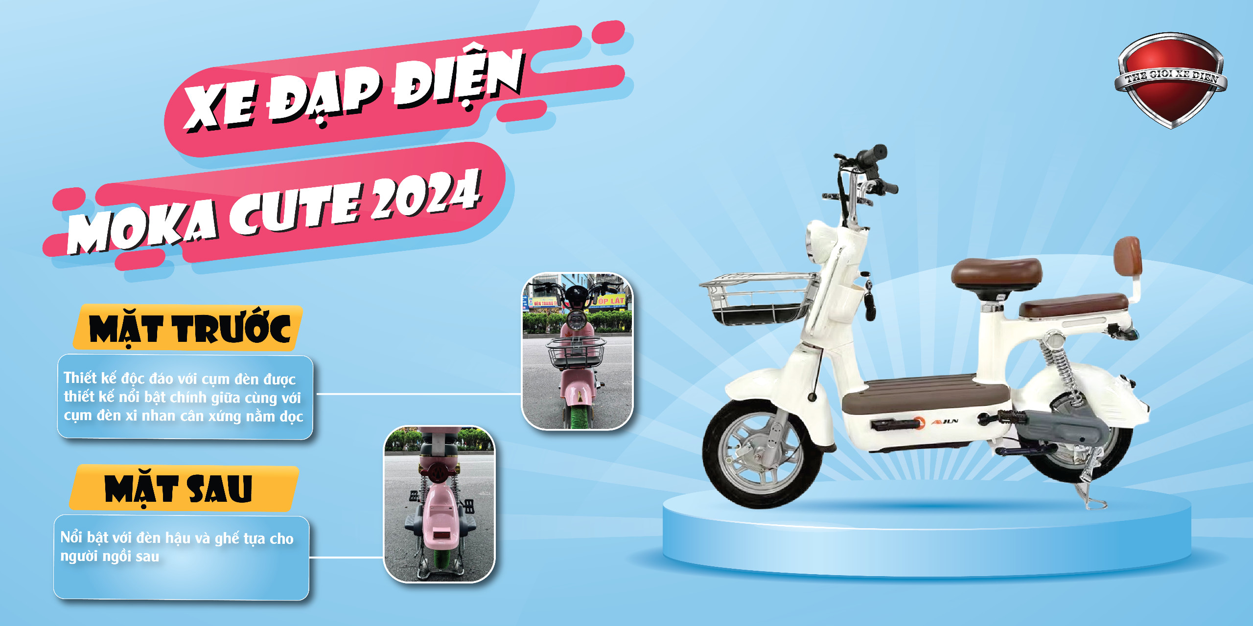 Xe đạp điện Moka Cute: Những thông tin cần biết trước khi "rinh về"