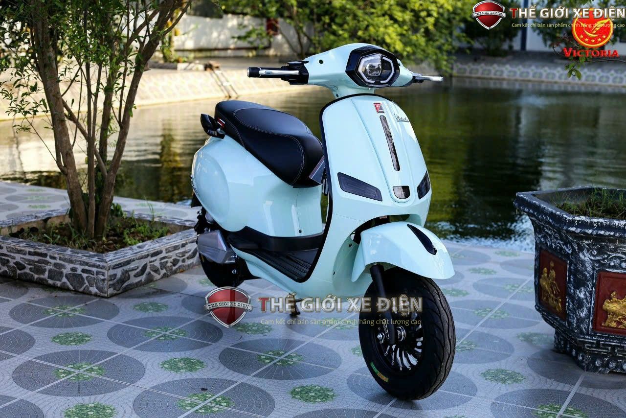 Người mới bắt đầu lái xe điện? Vespa Victoria V38 là lựa chọn an toàn