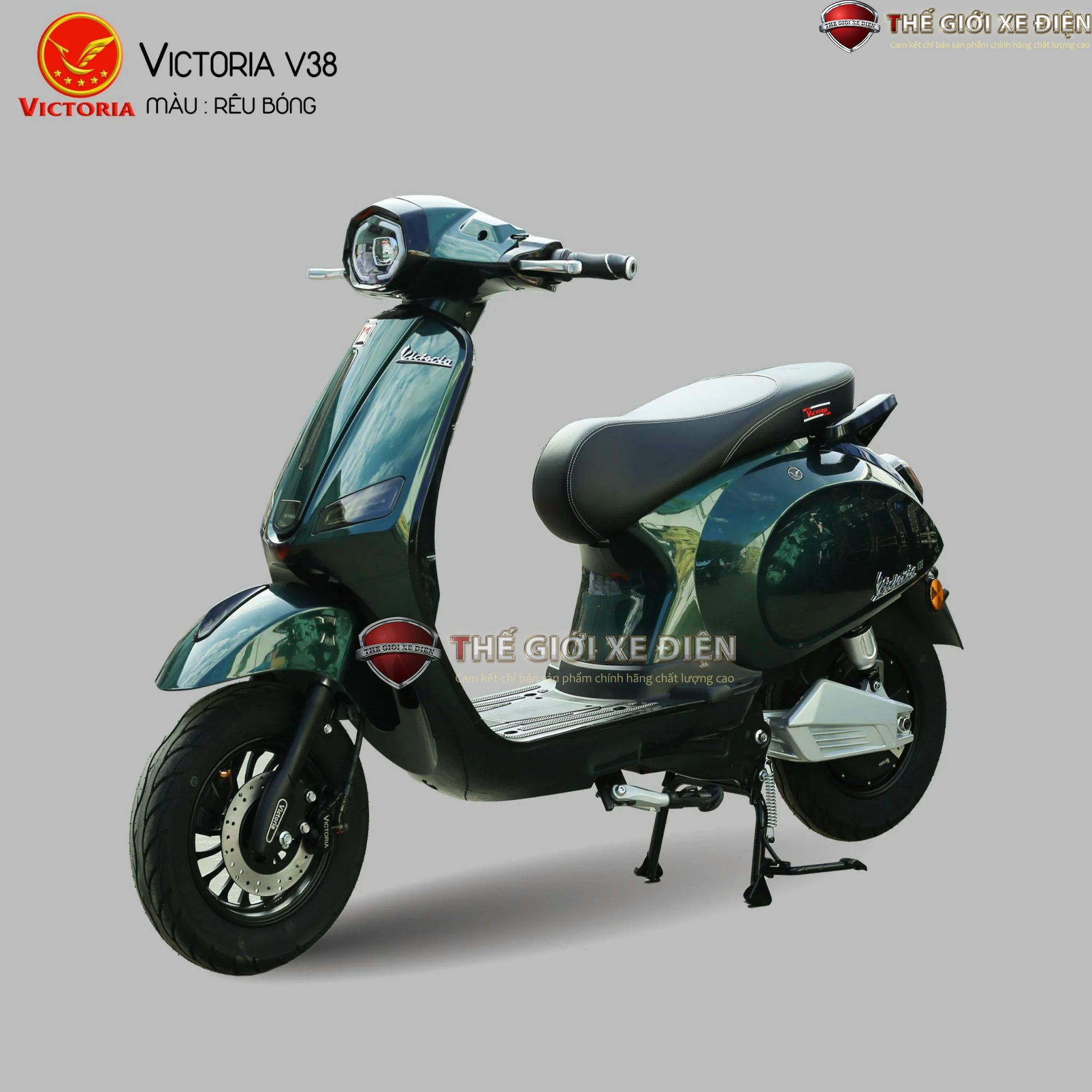 Người mới bắt đầu lái xe điện? Vespa Victoria V38 là lựa chọn an toàn