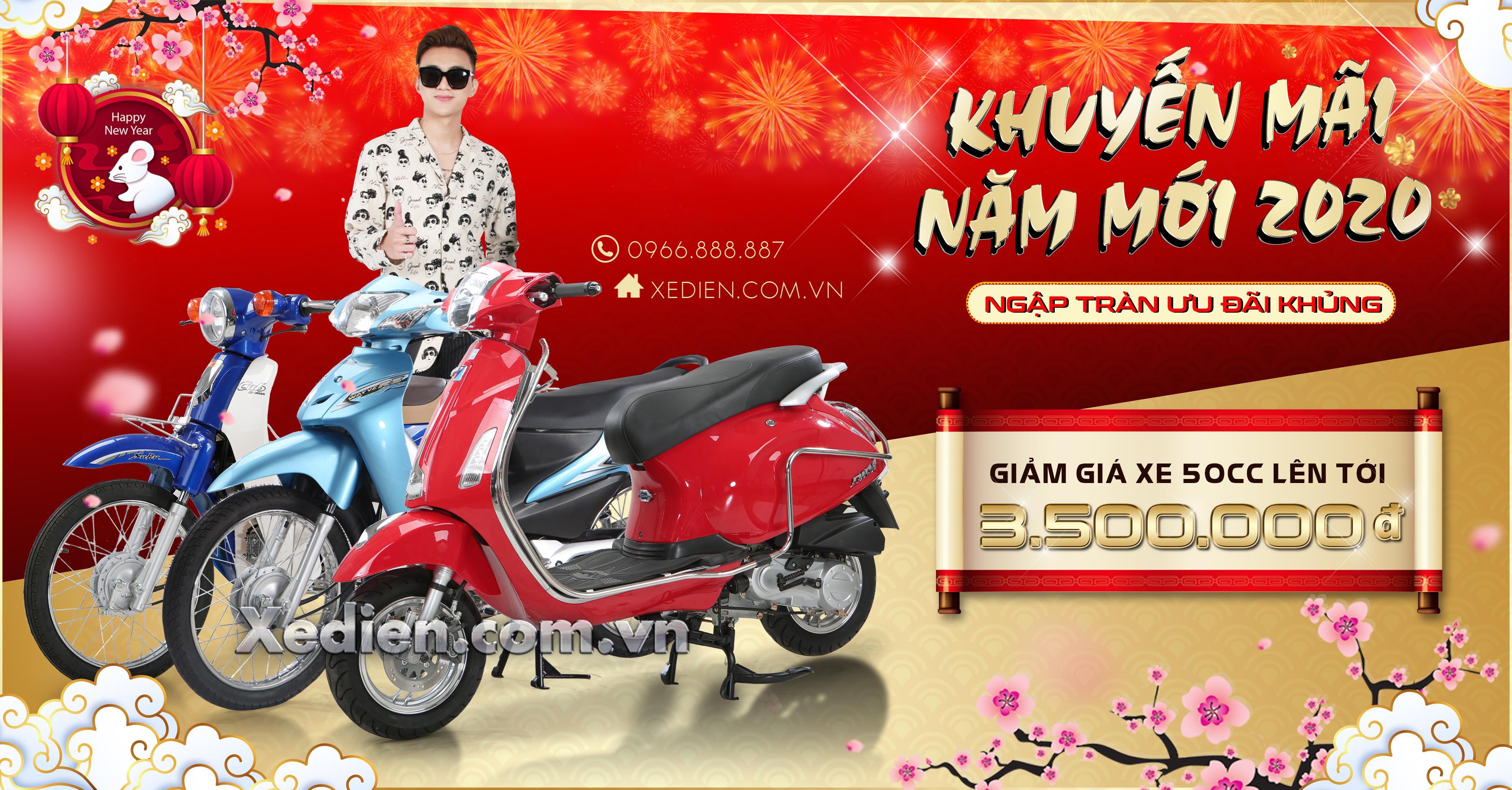 Ưu đãi cực lớn khi mua hàng online tại Thế Giới Xe Máy 50cc