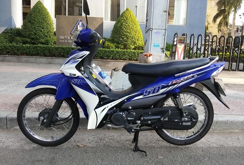 Xe Máy 50cc SYM Elegant 50 Vành Đúc