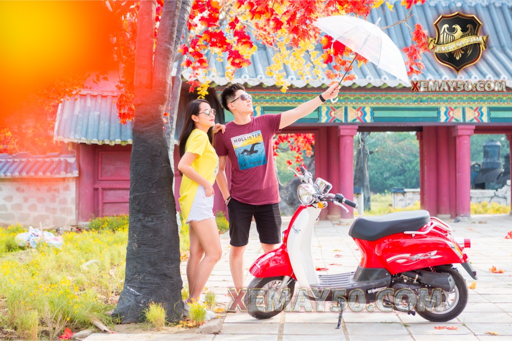 Xe ga Scoopy 50cc động cơ mạnh mẽ