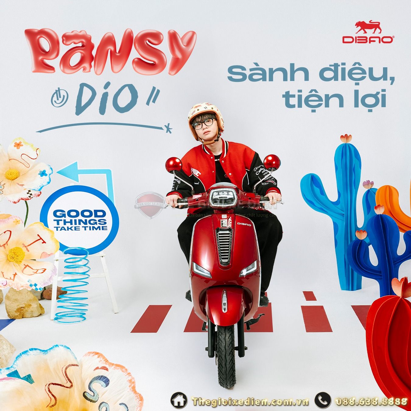 Dibao Pansy Dio 2024: Thiết kế thời trang, bền bỉ theo thời gian