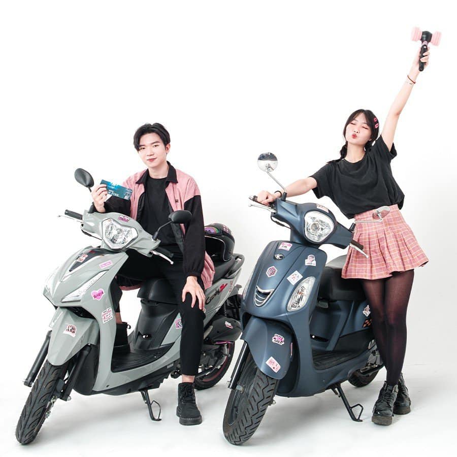 vẻ đẹp xe tay ga 50cc