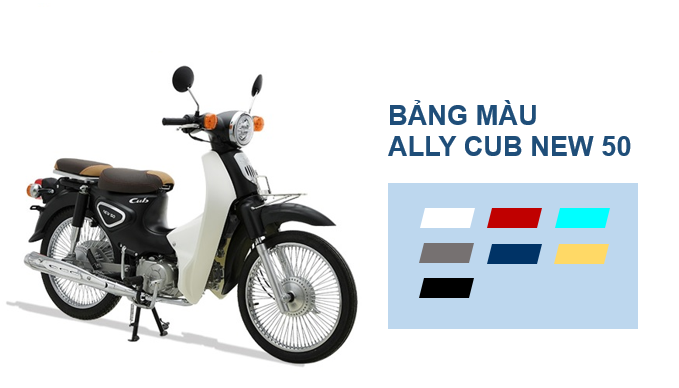 50cc cub New đèn led