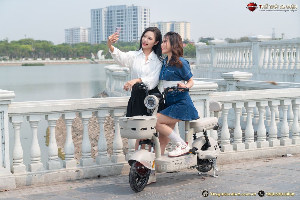 Xe Đạp Điện Tailg JY33 Mini Bike: Dễ Thương, Tiện Lợi, Đốn Tim Các