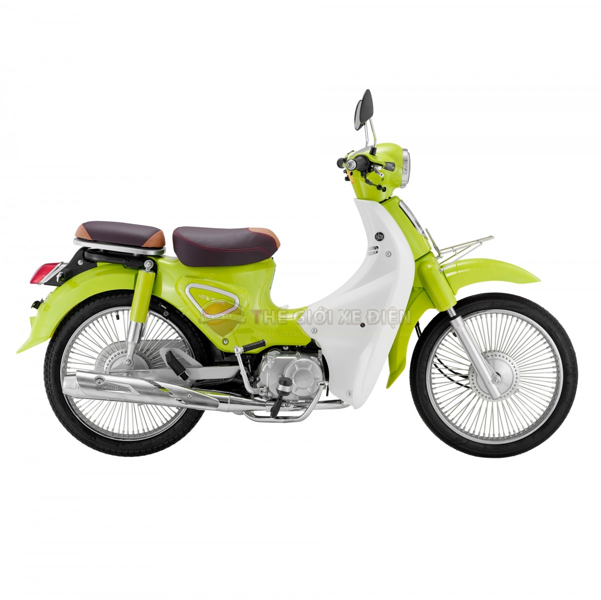 Xe số 50cc Cub Hyosung Korea: Phiên bản nhiều màu sắc