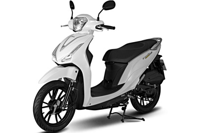 Xe Ga 50cc KYMCO Candy Hermosa Trắng
