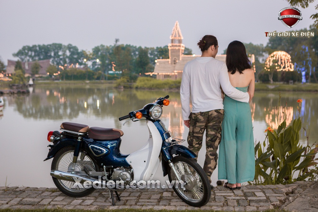 Xe máy CUB 50 NEW đèn LED